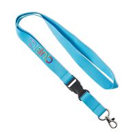 LANYARD IN POLIESTERE CON LOGO A RILIEVO